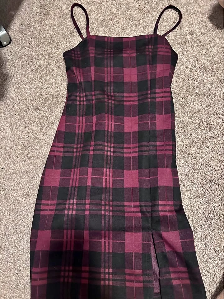 Brand New Plaid Dress