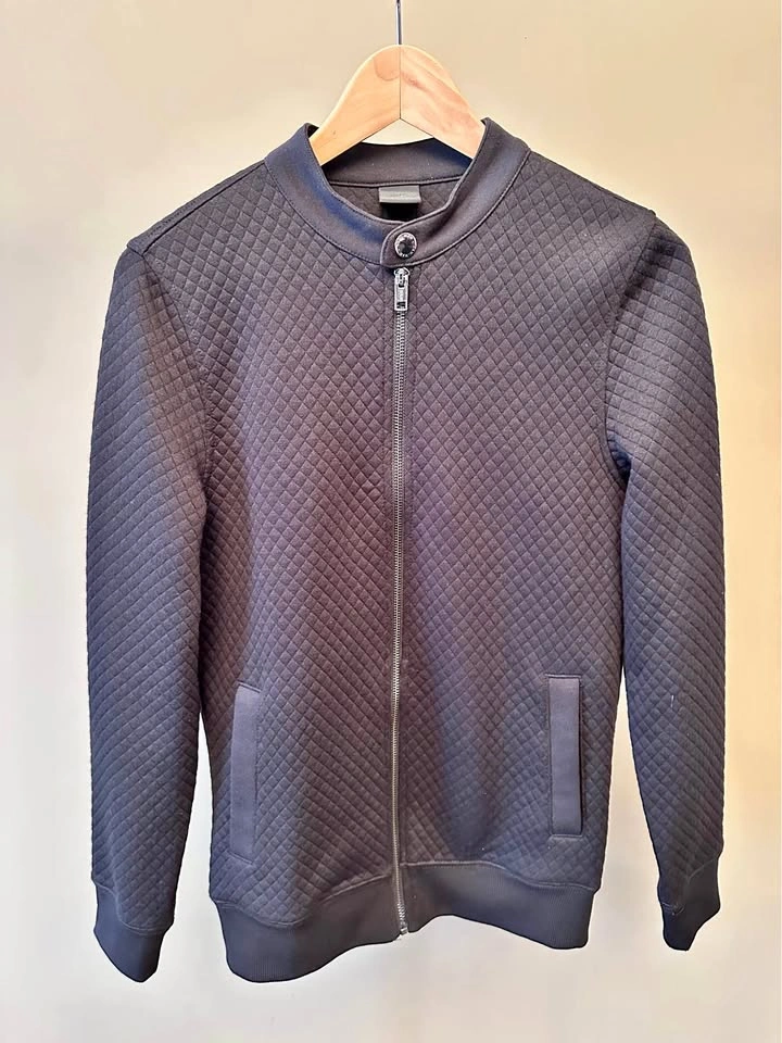 H&M Black Zip Up Jacket XS