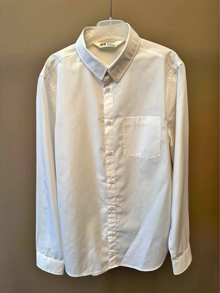White H&M Dress Shirt (12-13 years)