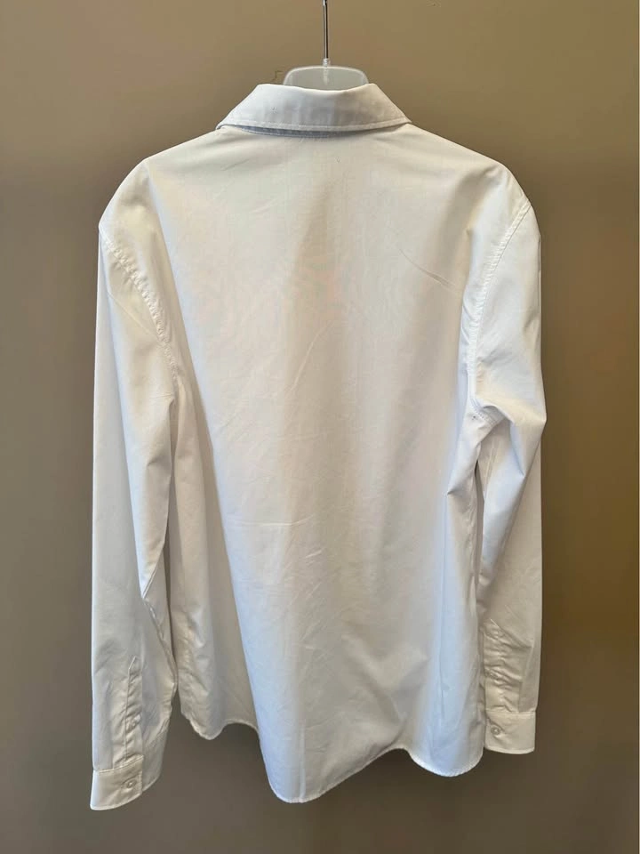 White H&M Dress Shirt (12-13 years) - photo 4