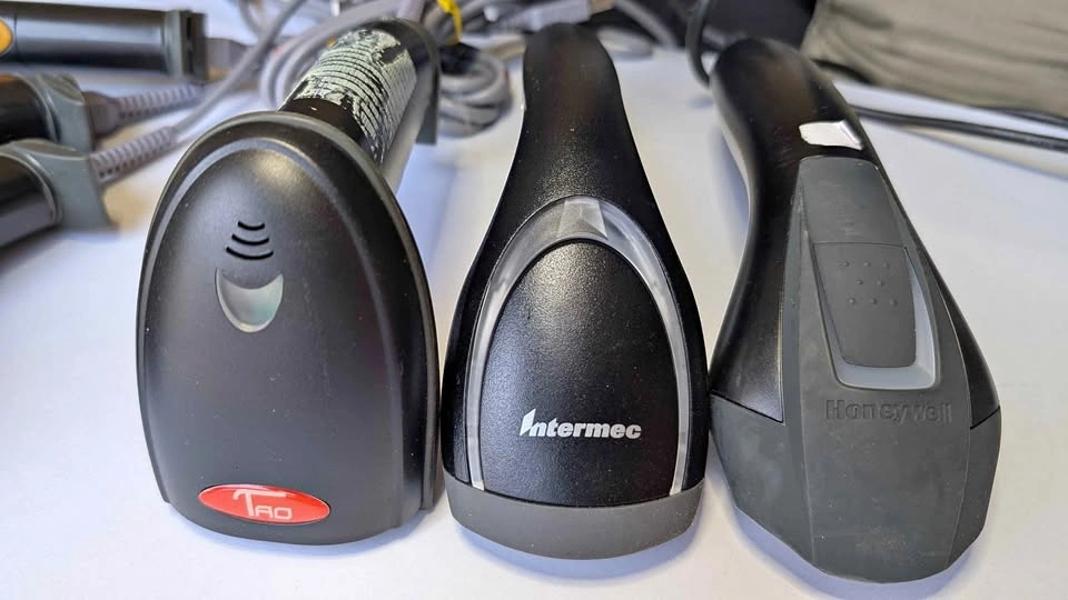 Lot of 6 Barcode Scanners - TAO, Intermec, Honeywell