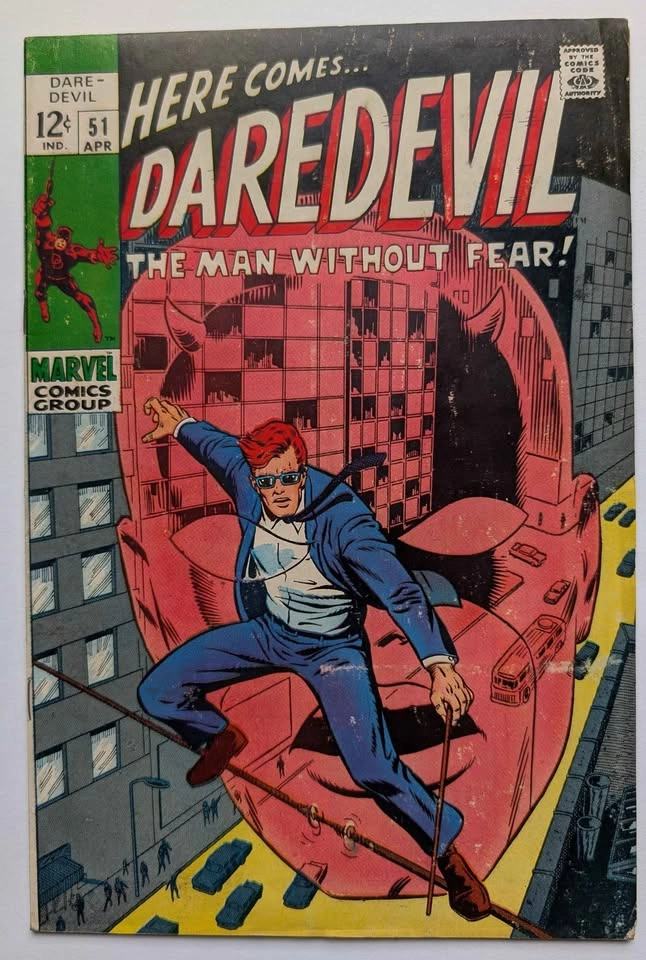 Daredevil Comics #9, 20, 51, 53 - Marvel Silver Age - photo 3