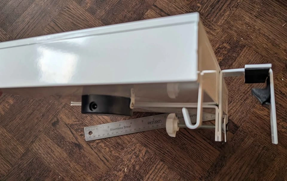Storage Tray w/ Wireless Charger, Bedside or Desk - photo 3