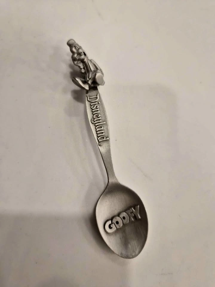 Disney Vintage Goofy Pewter Spoon