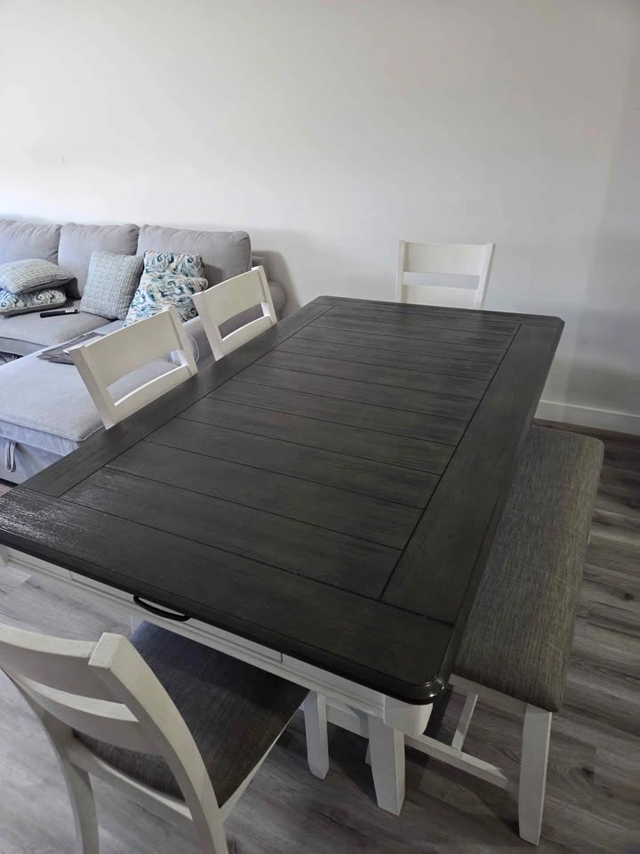Dining Table with drawers - photo 2