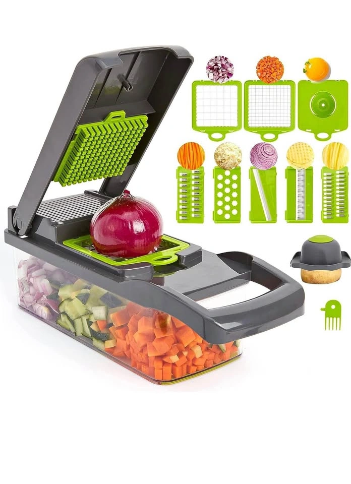 Vegetable Chopper with 8 Blades
