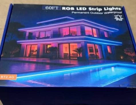 60ft Outdoor LED Strip Lights - PHLSTYLE Waterproof - photo 2