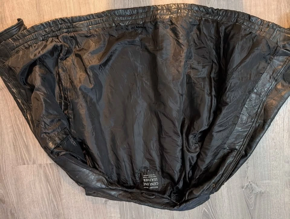Vintage Leather Jacket Size XL - photo 3