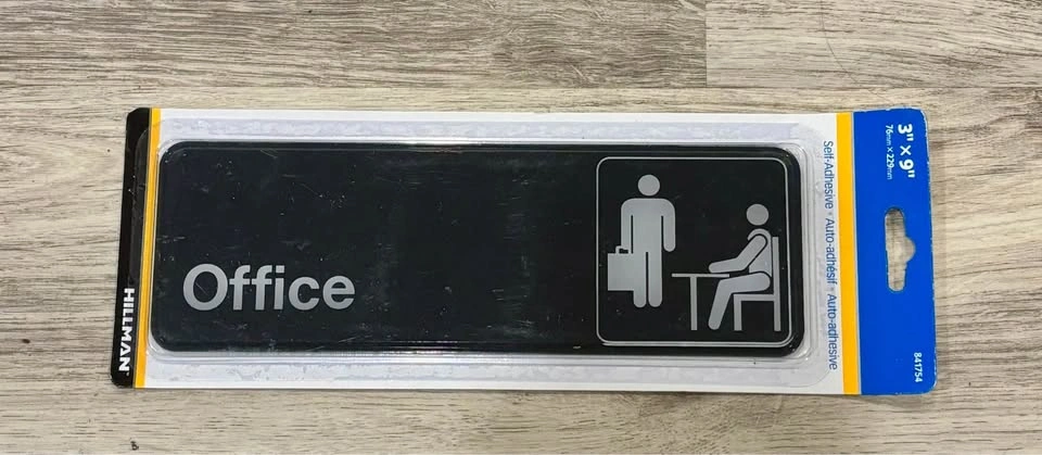 Office Sign Decal $10 OBO - photo 2