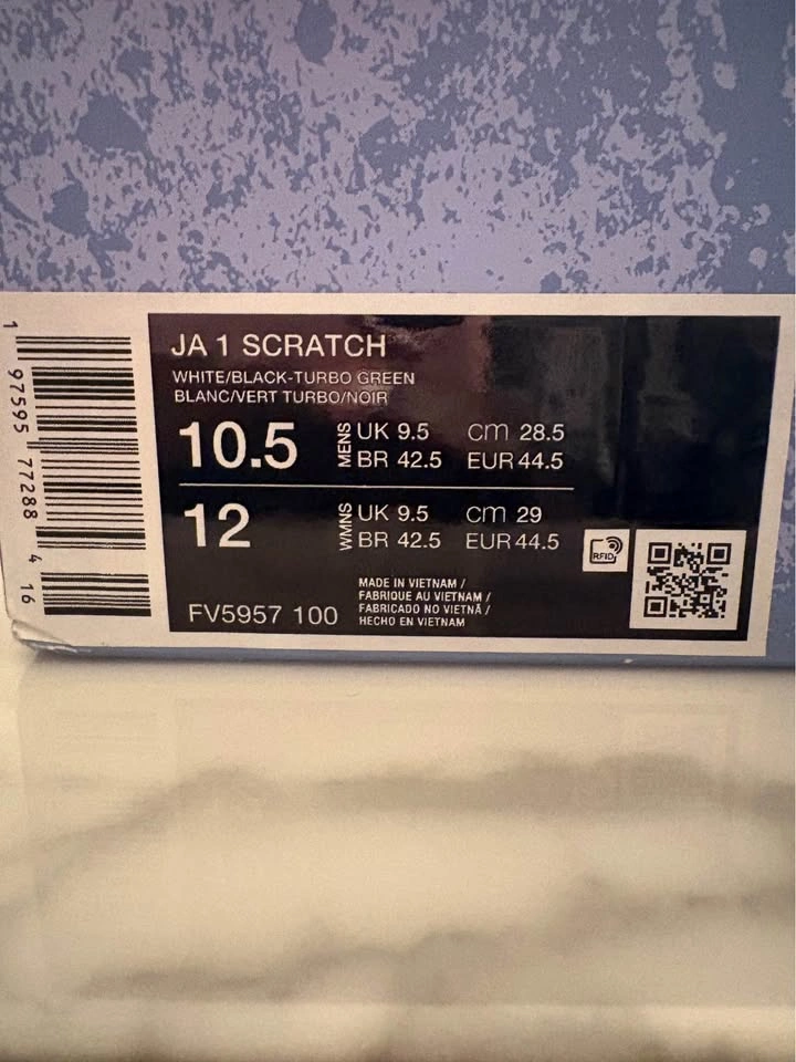 Ja 1 scratch size 10.5 - photo 3