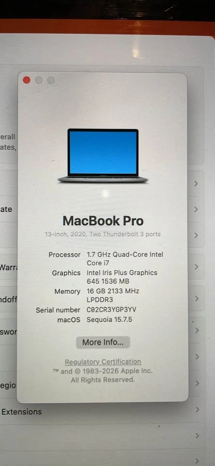 MacBook Pro 2020 - photo 3