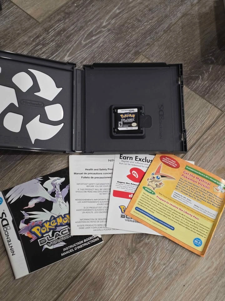 Pokemon Black Version DS - CIB - Canyon Meadows SW - photo 3