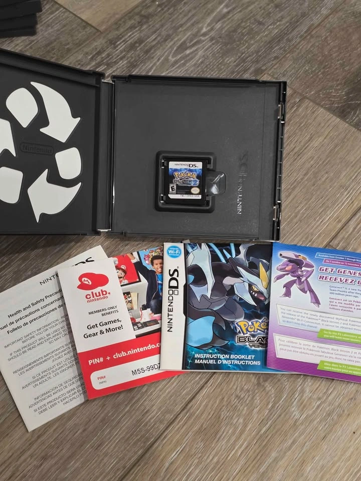 Pokemon Black 2 DS - Complete in Box (CIB) - Canyon Meadows SW - photo 3
