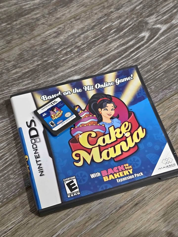 Cake Mania (Nintendo DS) – Complete in Box, Canyon Meadows SW