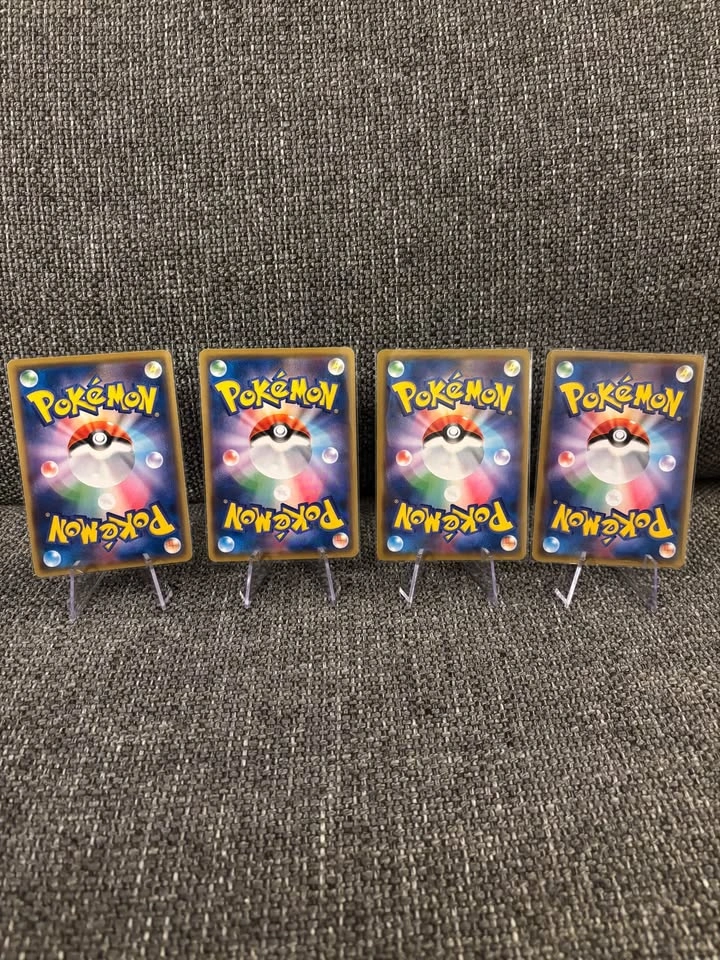 4 card Japanese Pokemon lot - photo 3