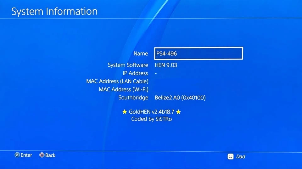 PS4 Pro Jailbroken