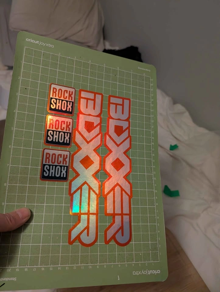 Boxer fork decals - photo 2
