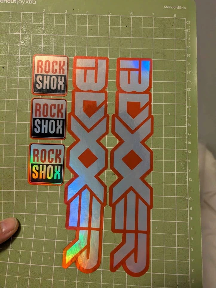 Boxer fork decals - photo 3