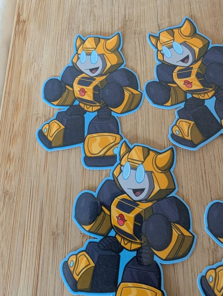 Bumblebee Vinyl Decal | Matt Moylan Artist Series Sticker - photo 3
