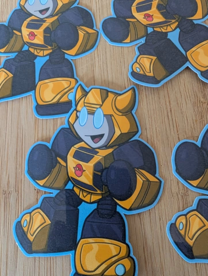 Bumblebee Vinyl Decal | Matt Moylan Artist Series Sticker - photo 4