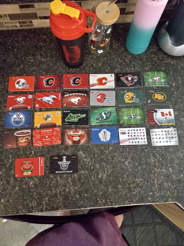 Tim Hortons reloadable cards