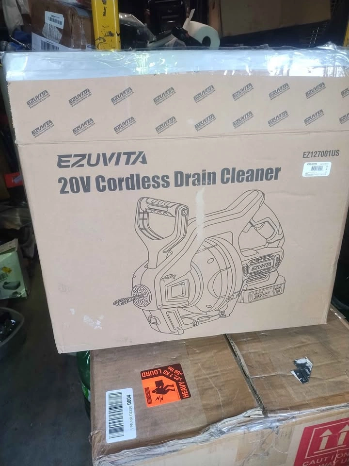 Ezuvita 20v Cordless Drain Cleaner - photo 3