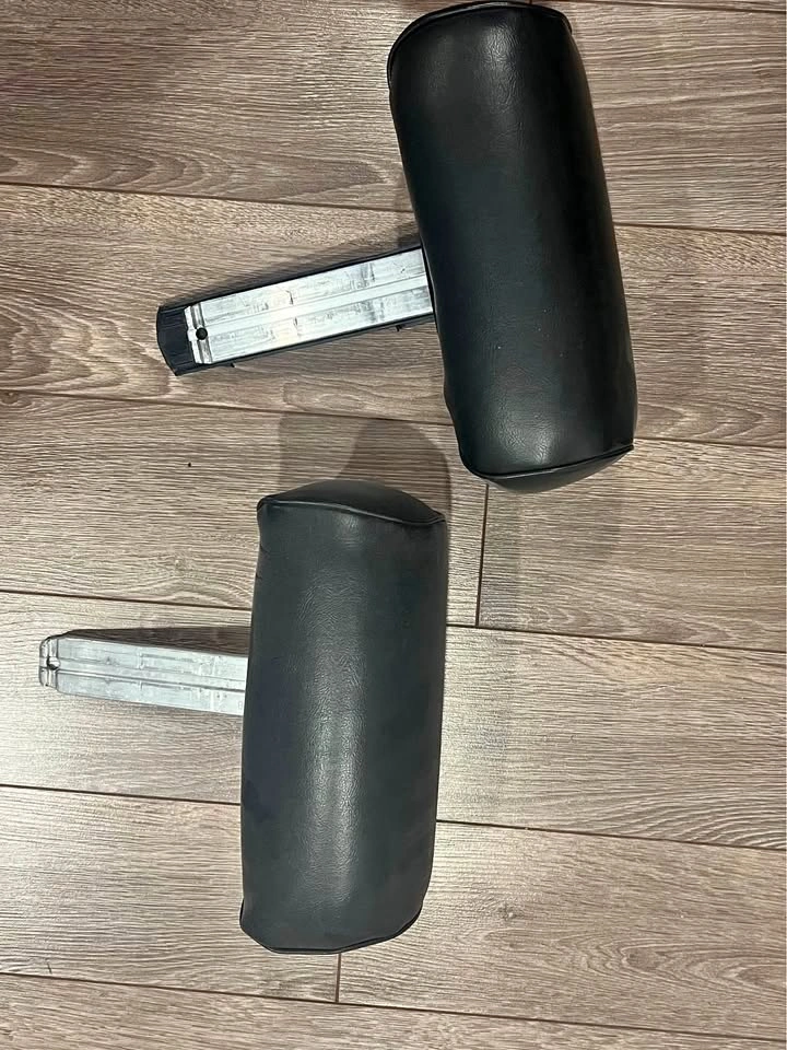 Black Mustang Headrests 88-93 Foxbody Convertible