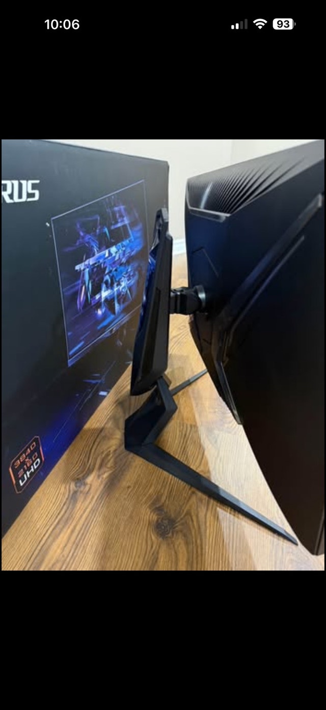 Gigabyte Aorus FI32U 32” 4K Gaming Monitor – Open Box, Like New - photo 3