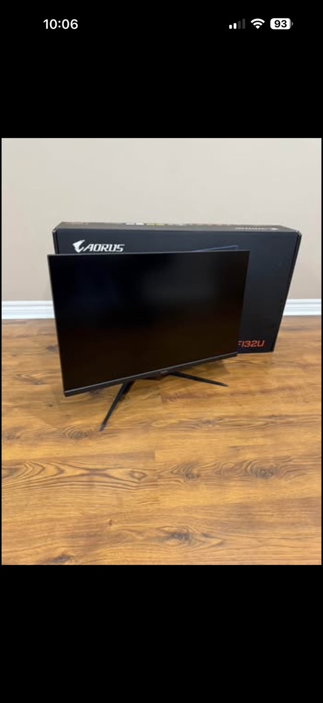 Gigabyte Aorus FI32U 32” 4K Gaming Monitor – Open Box, Like New - photo 5