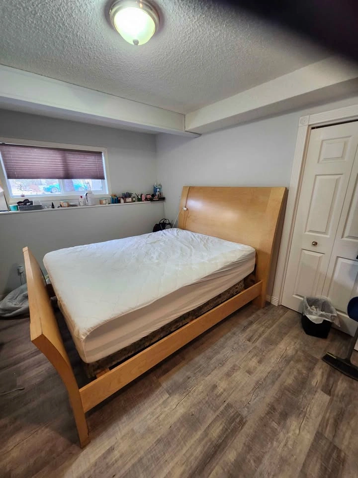 Wood Bed Frame with Headboard - Queen - photo 2