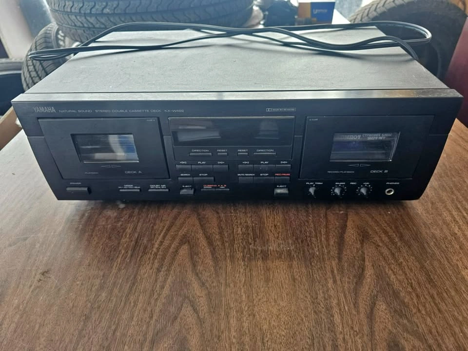 Yamaha KX-W492 Natural Sound Double Cassette Deck