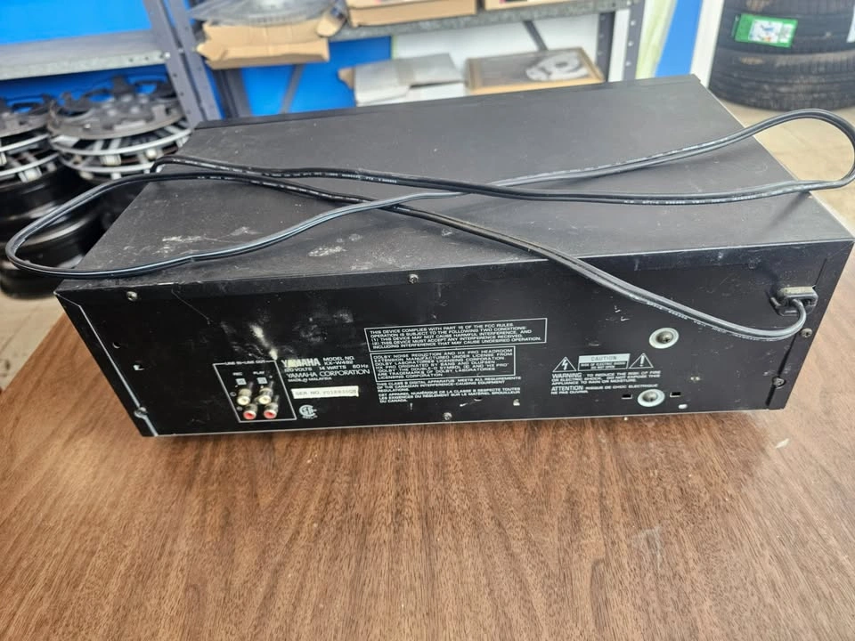 Yamaha KX-W492 Natural Sound Double Cassette Deck - photo 3