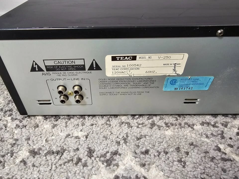 TEAC V-250 Cassette Deck – Vintage - photo 3