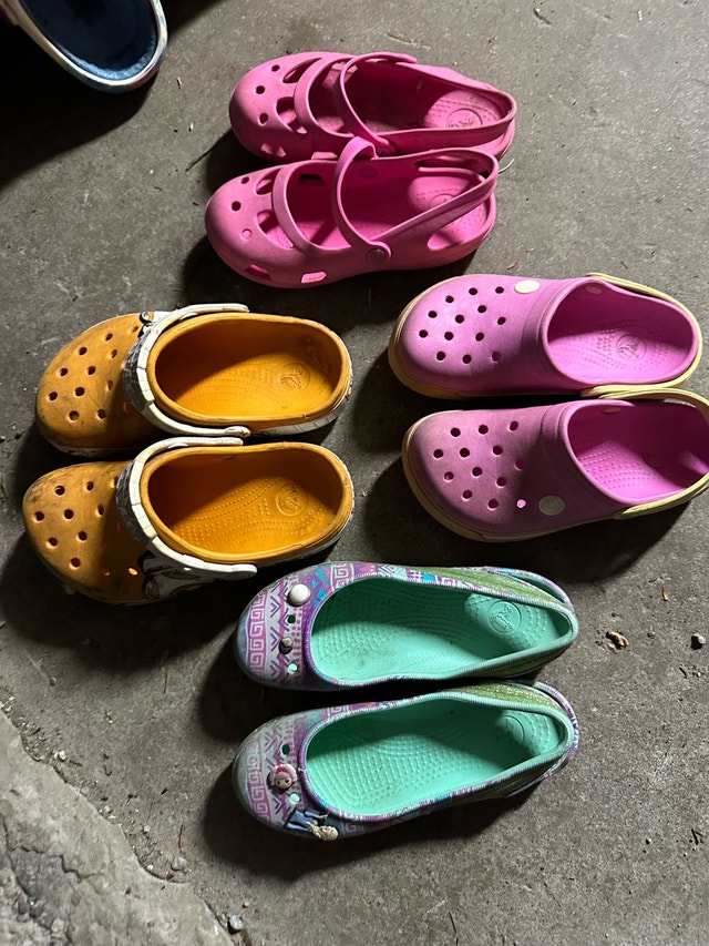 Used Kids Crocs Shoes - Assorted Sizes & Colors