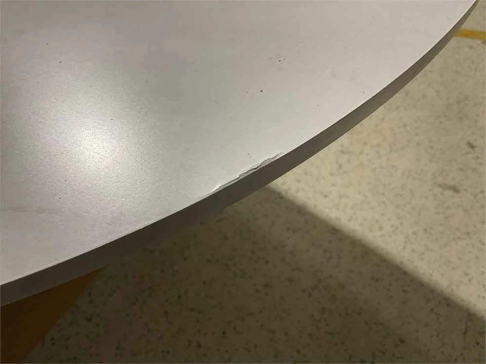 Cross Legs Coffee Table - Gold Base/Faux Marble Top for $80 - photo 5