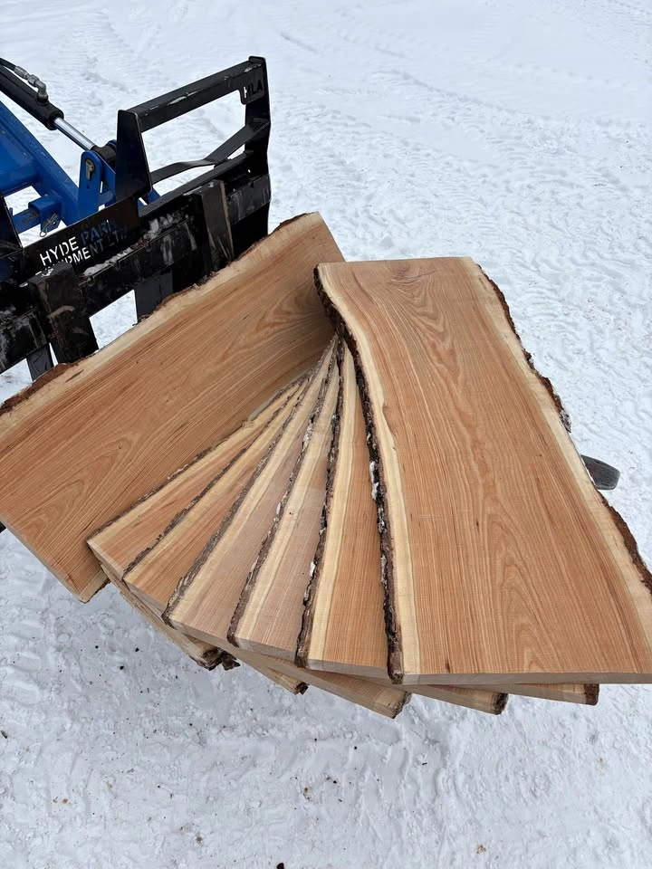 Live Edge Cherry Wood Boards