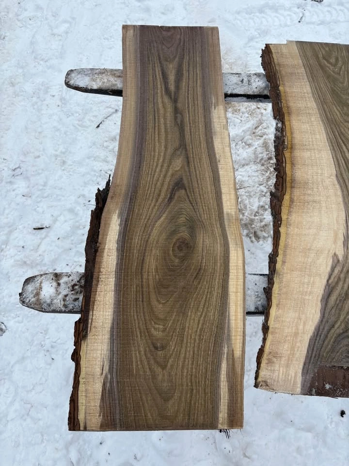 Dry Walnut Slabs - photo 2