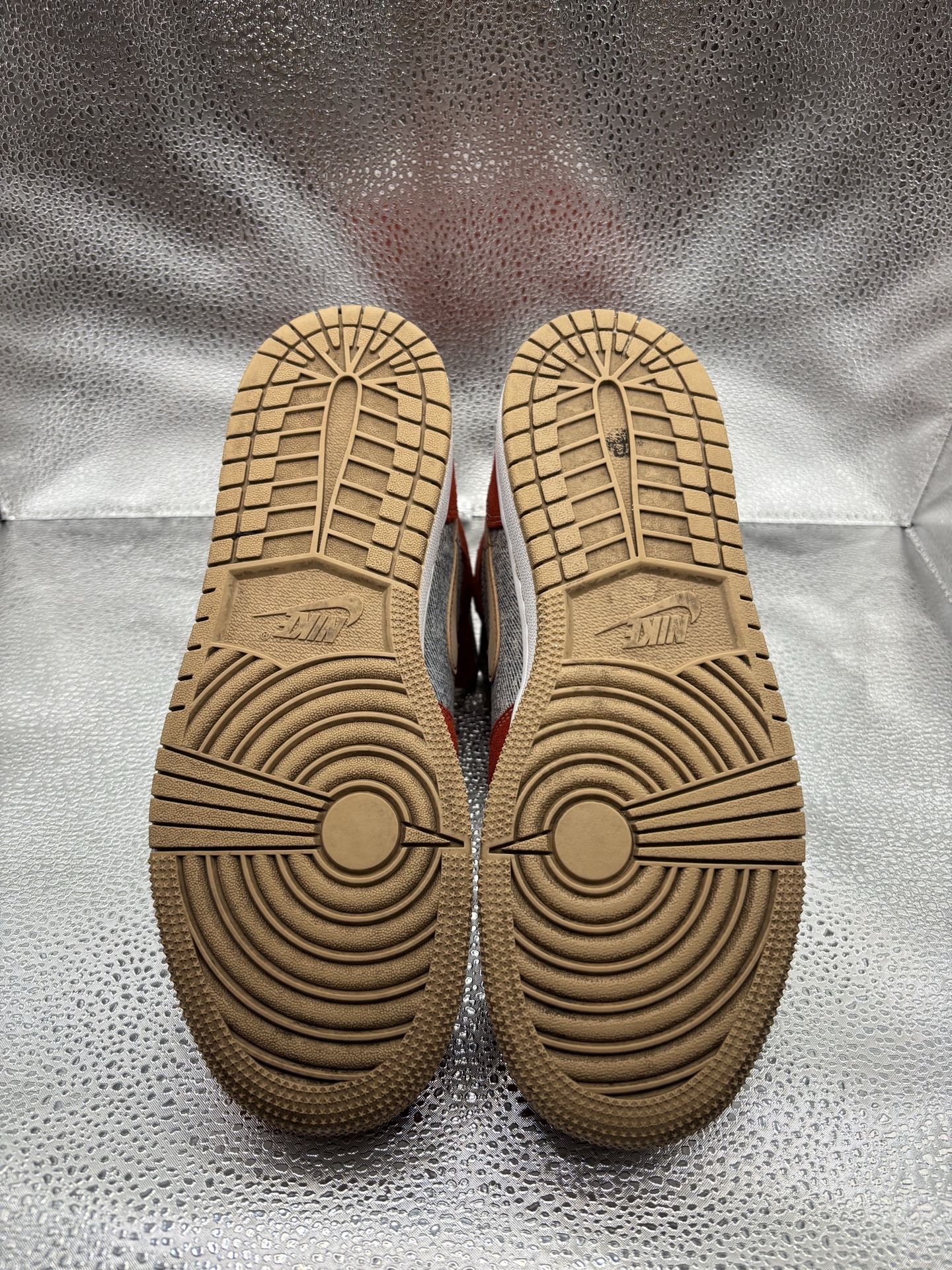 Air Jordan 1 Mid Denim Red GS - photo 3