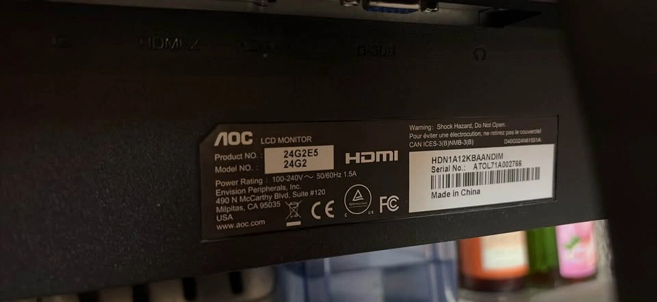 AOC 24G2 Gaming Monitor - photo 3
