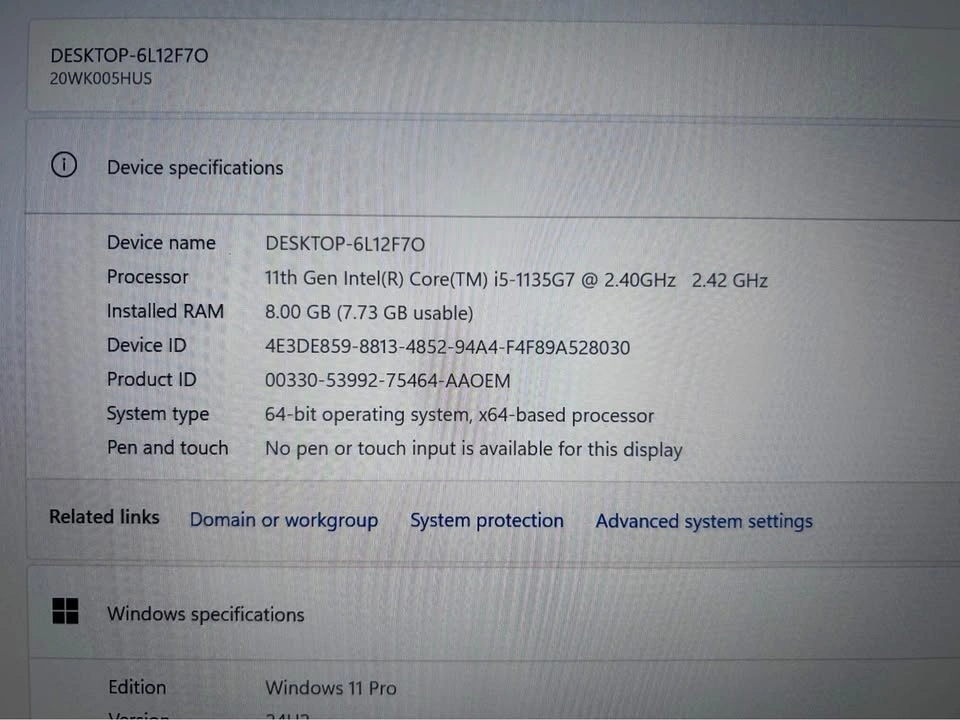 Lenovo ThinkPad X13 Gen 2 Laptop - Windows 11 Pro - photo 3
