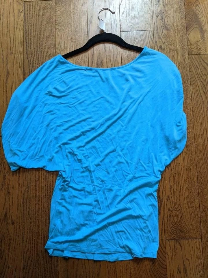 BEBE Blue/Striped Woman's Top - photo 3