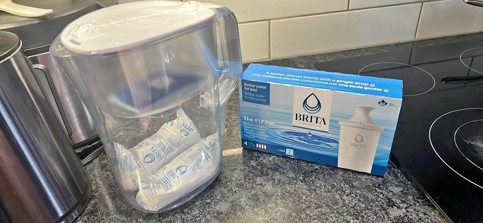 Brand New Brita and 4 pcs Filters