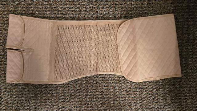 Abdominal Binder - MAMODY Small (S/M) Beige Cotton - photo 3