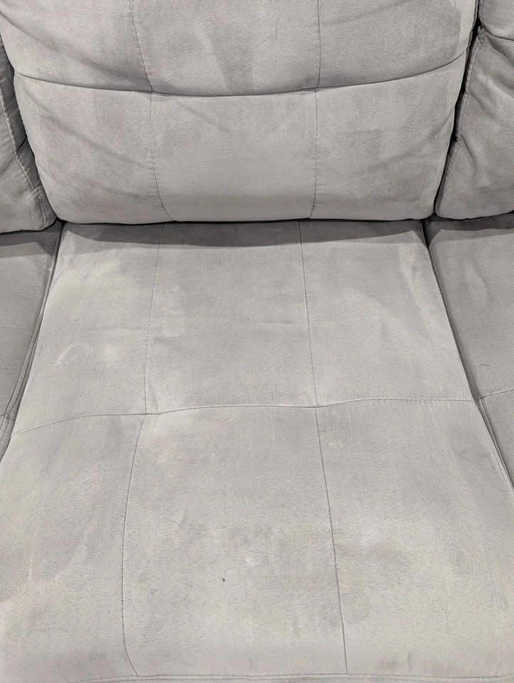 Grey 4-Seater Sectional Sofa with Storage & Cup Holders - photo 2