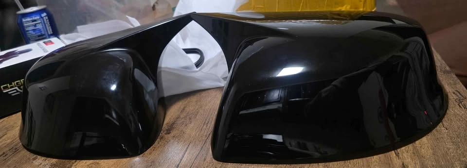 Honda Civic Mirror Cover 2012-2013 Gloss Black - photo 2