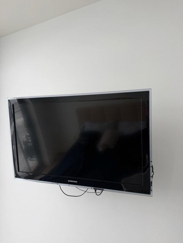 Samsung 40" Smart TV with Roku and Wall Mount
