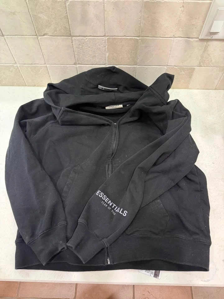 Fear of God ESSENTIALS Hoodie - Black Size S - photo 2