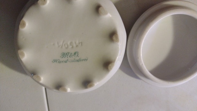Morimura and Company Porcelain Trinket Box - photo 3