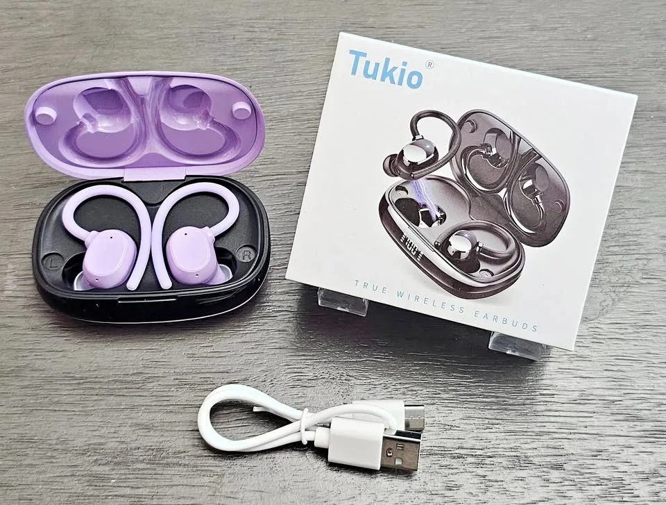 Tukio True Wireless Sport Earbuds - Purple