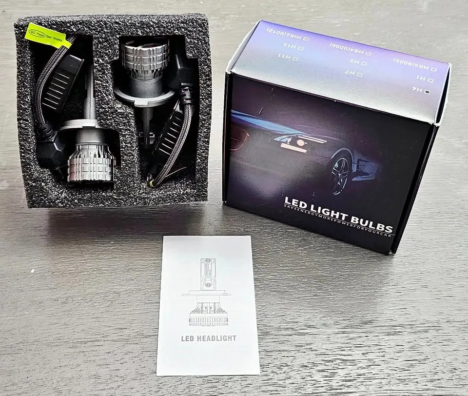 9012 (HIR2) LED Headlight Bulbs - 12000LM Super Bright Kit